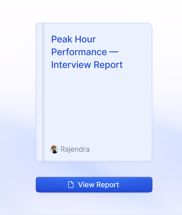 Shareable Reporting